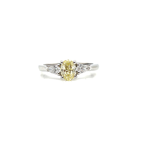 Trilogy diamond engagement rings at Morgan Banks Jewellers, Kendal