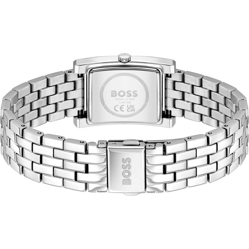Ladies BOSS Lucy Stainless Steel Tank Watch
