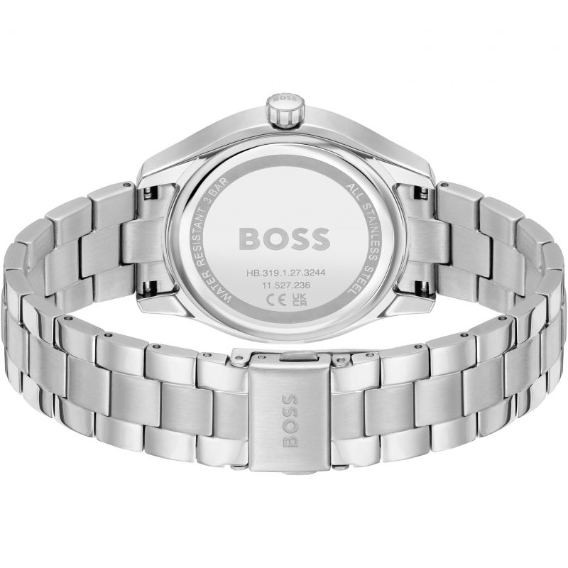 Ladies BOSS Lida Multifunction Stainless Steel Bracelet Watch