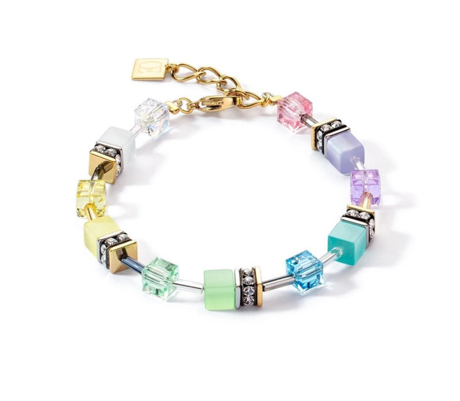 Coeur De Lion GeoCUBE® Iconic Gentle Multicolour Bracelet