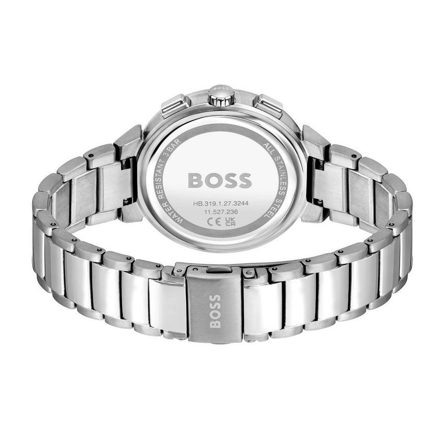 Ladies BOSS Stainless Steel Blue Quartz Watch