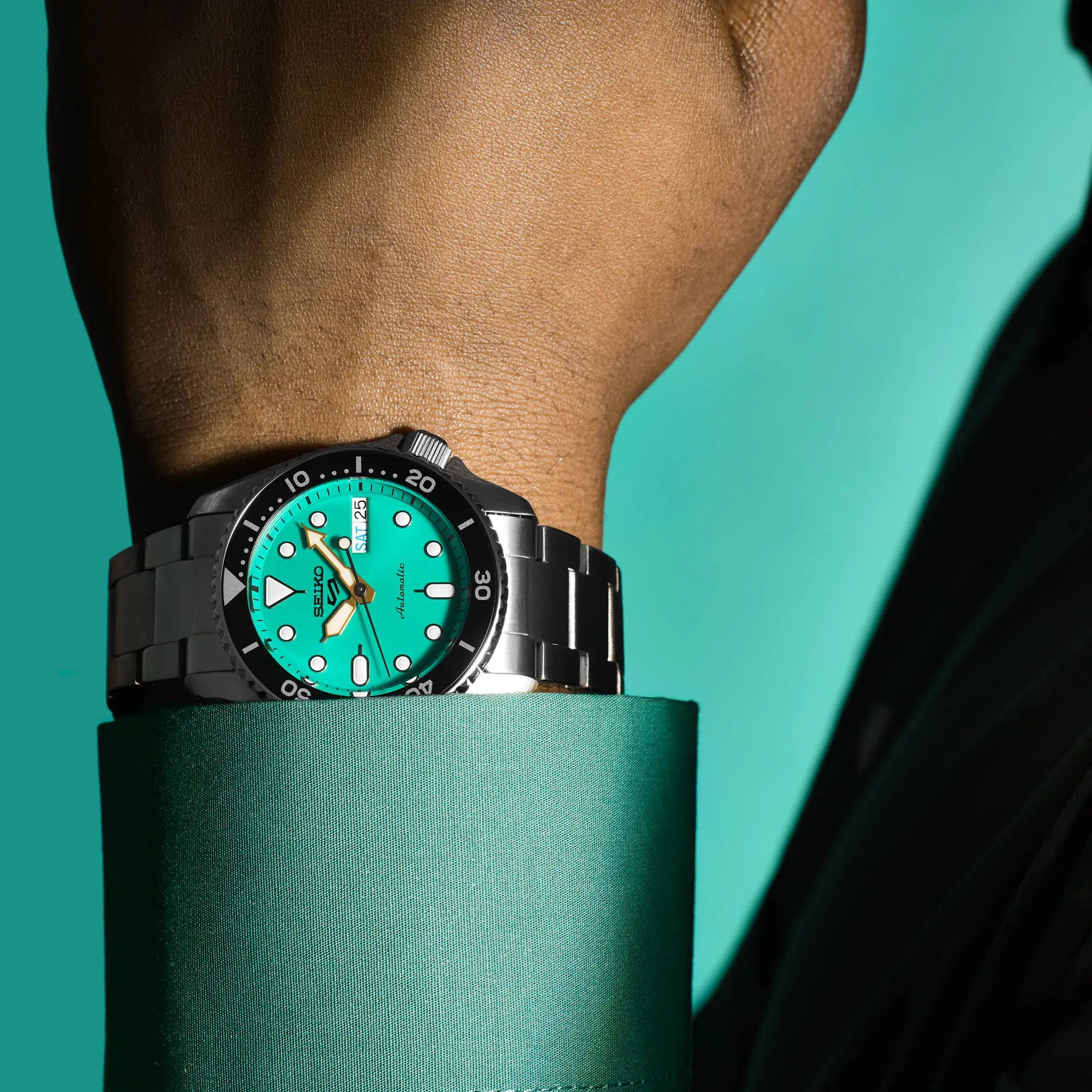 トライアルセット・サンプル SEIKO Seiko 5 Sports SKX 'Midi' Teal – Morgan Banks Jewellers