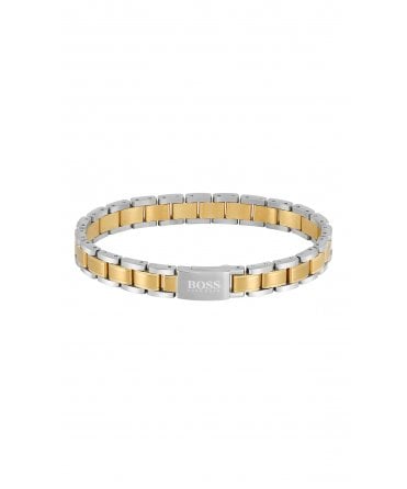 Hugo boss best sale bracelet gold