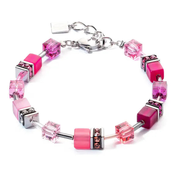 Coeur De Lion GeoCUBE® Iconic Gentle Purple Bracelet
