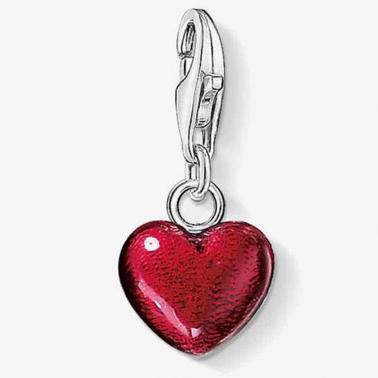 Thomas Sabo Charm pendant Red heart