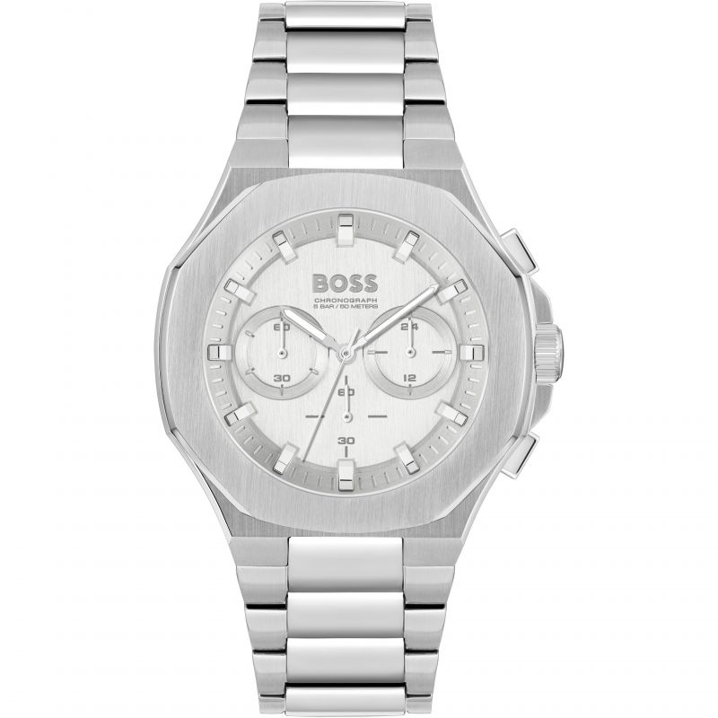 Gents BOSS Taper Stainless Steel Bracelet Watch