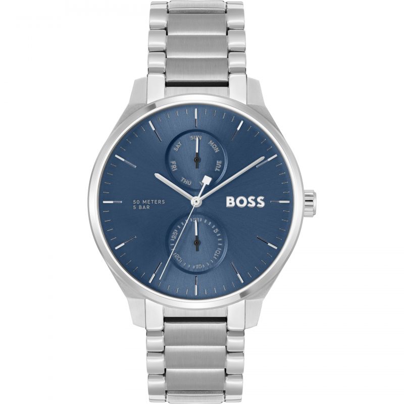 Gents BOSS Tyler Multifunction Stainless Steel Bracelet Watch