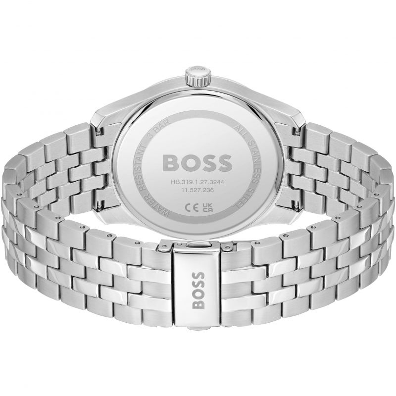 BOSS Principle Black Dial Bracelet Watch