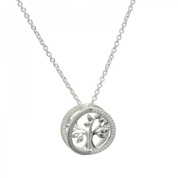 Sterling Silver Tree of Life 925 Pendant and Necklace MK-818