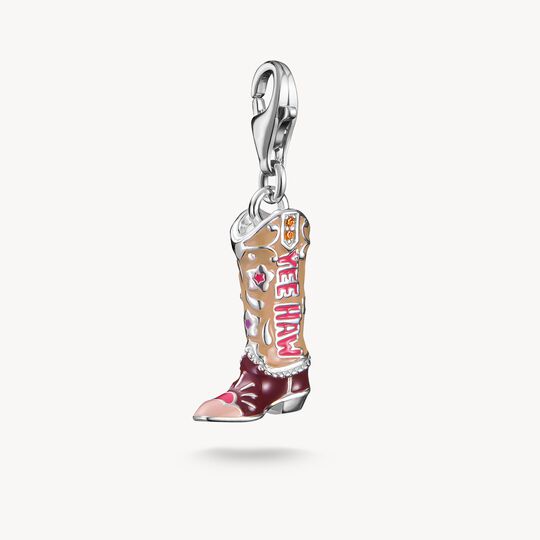 Thomas Sabo Silver charm pendant cowboy boot