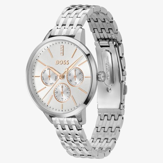 BOSS Symphony Crystal Two Tone Watch