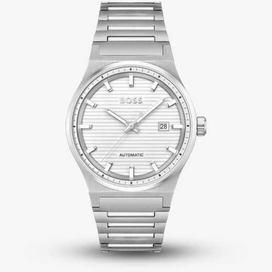 BOSS Candor Automatic Silver Watch