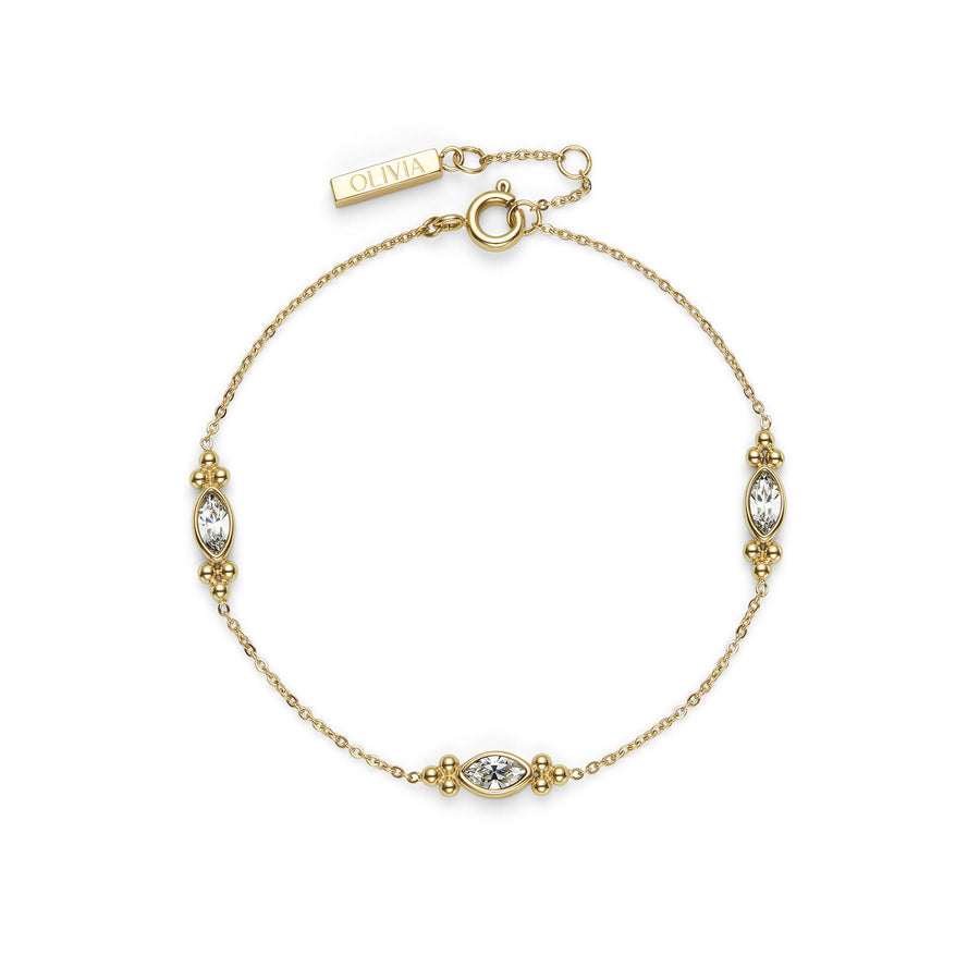 Olivia Burton Classic Dainty Gold Plated Bracelet