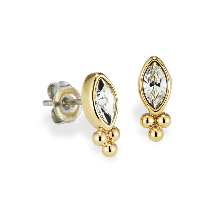 Olivia Burton Dainty Gold Plated Stud Earrings