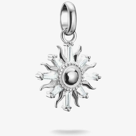 THOMAS SABO
Charm Club Connect Silver Cubic Zirconia Sun Charm