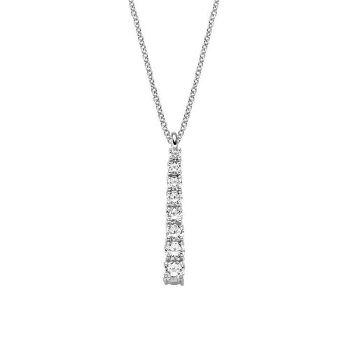 Viventy Drop Pendant with 8 CZ | Morgan Banks Jewellers Kendal