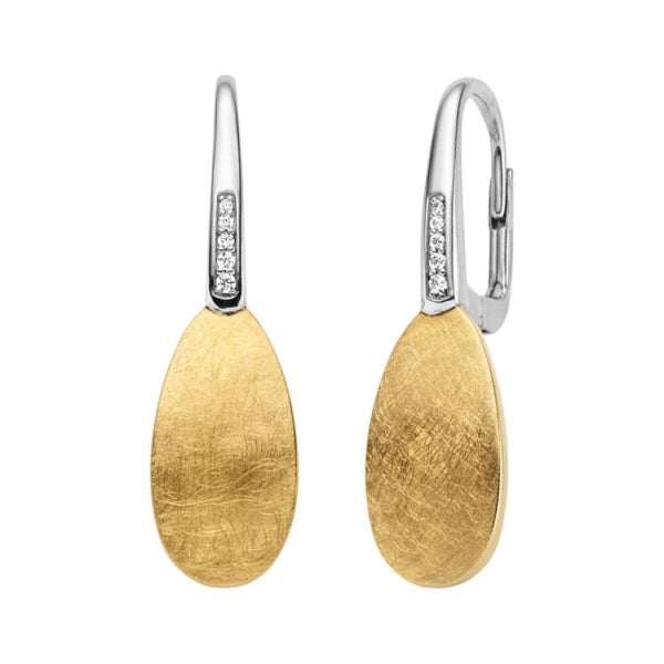 Viventy  Silver Earrings  Gold Plated 788174