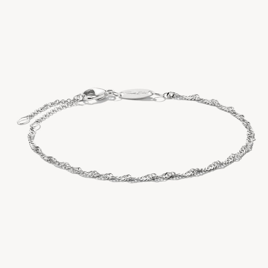 Charm bracelet Singapore design silver
