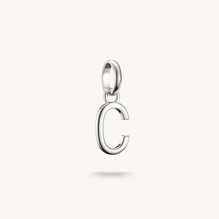 Thomas Sabo Charm  PENDANT LETTER C CONNECT SILVER