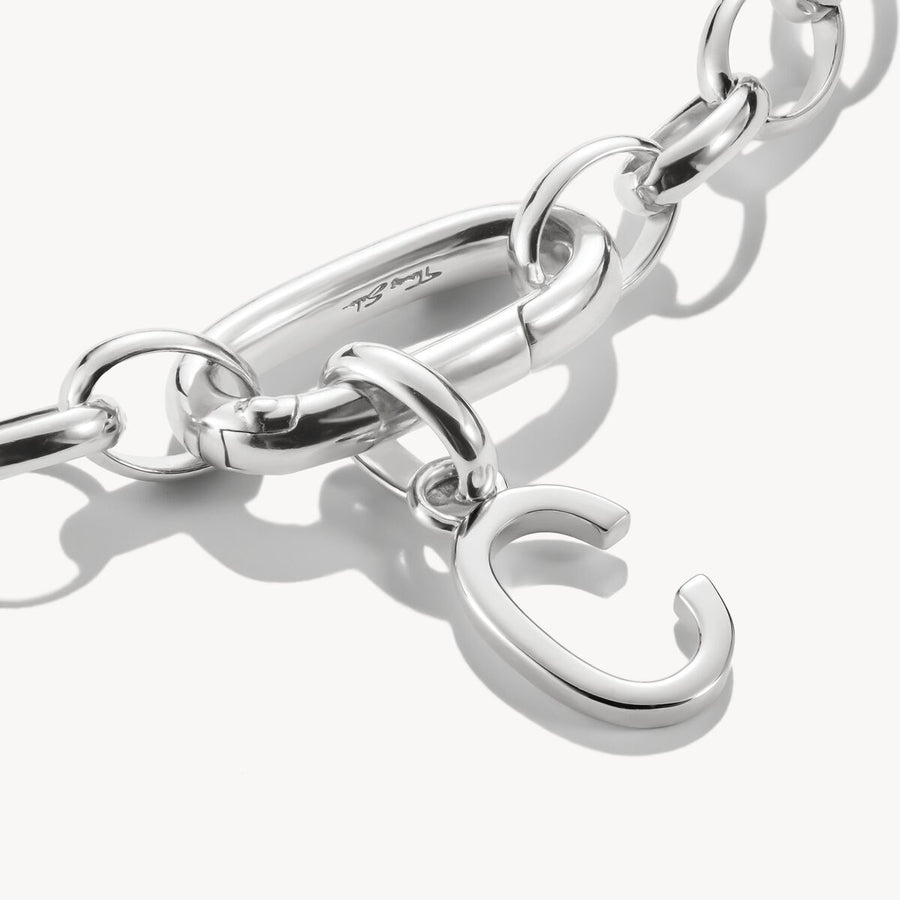 Thomas Sabo Charm  PENDANT LETTER C CONNECT SILVER