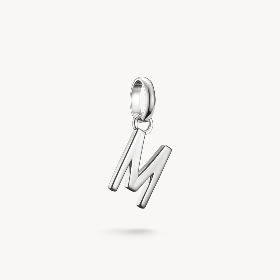 Thomas Sabo Charm pendant letter M Connect silver