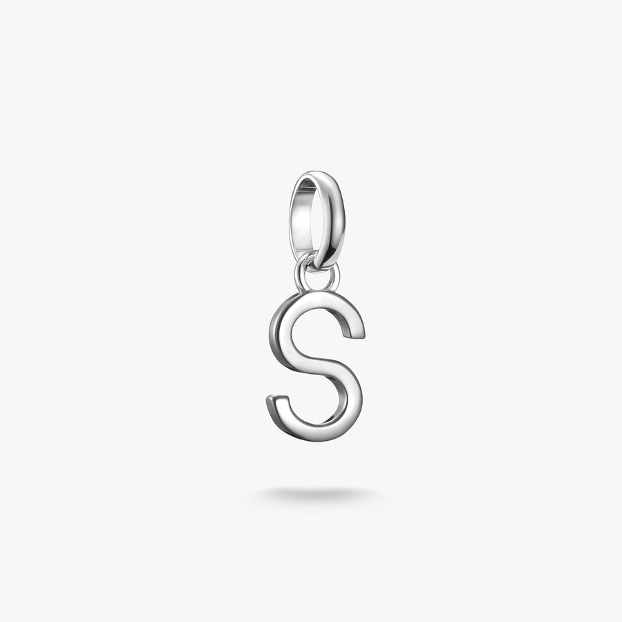 Thomas Sabo Charm pendant letter S Connect silver