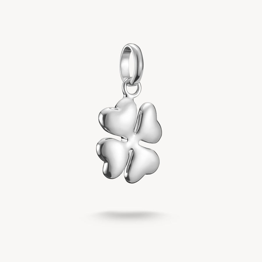 Thomas Sabo CHARM PENDANT LUCKY CLOVER IN 3D CONNECT SILVER