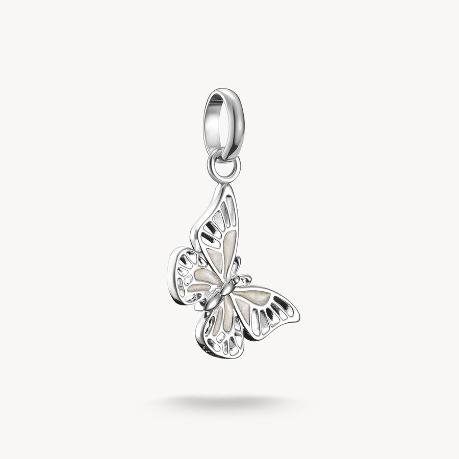 Thomas Sabo Charm pendant butterfly Connect silver