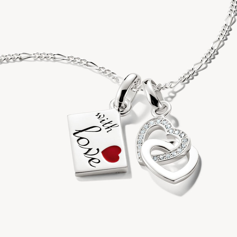 Thomas Sabo Charm pendant love letter Connect silver