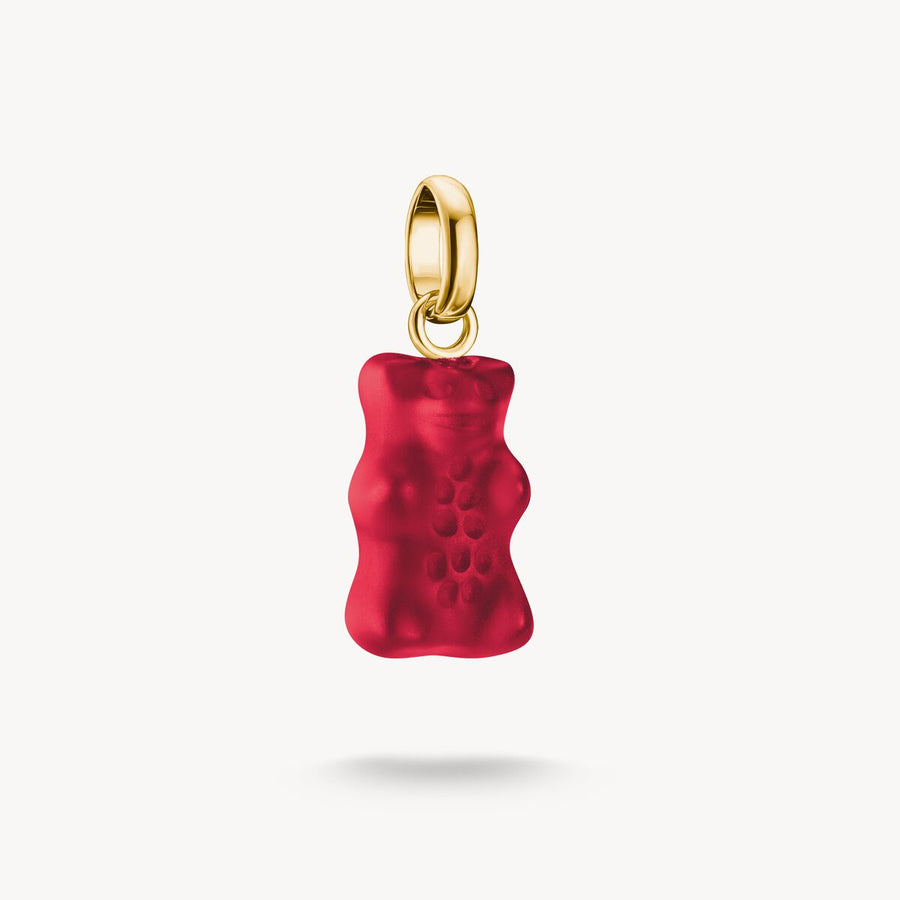 Thomas Sabo Charm pendant Haribo  Goldbears in red Connect gold-plated
