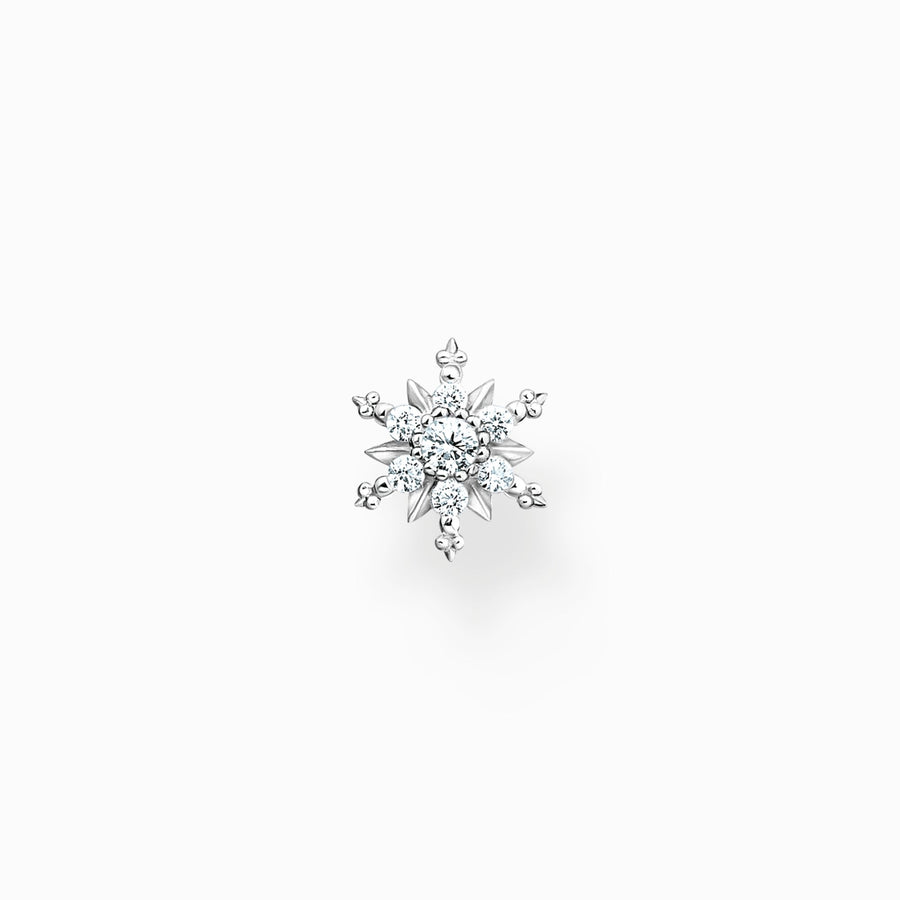 Thomas Sabo Single Ear Stud Snow Flake