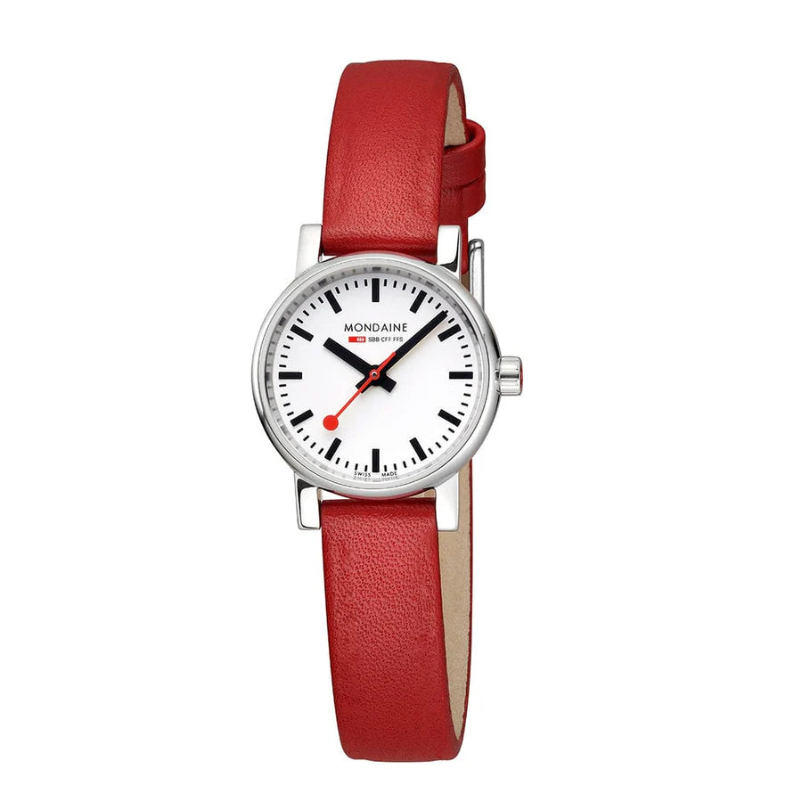 evo2 Red vegan grape leather, 26 mm