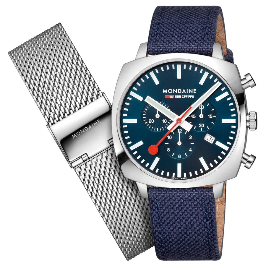 Grand Cushion Set Blue, 41 mm