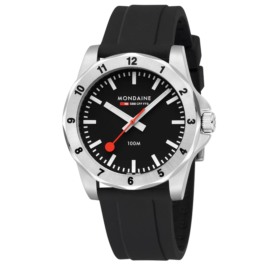 Numeri Black Silicon, 42 mm