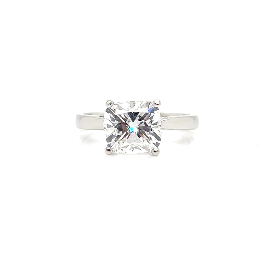 Platinum Princess Cut Diamond Ring 2.01ct