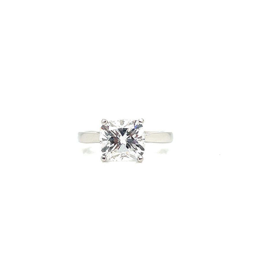 Platinum Princess Cut Diamond Ring 2.01ct