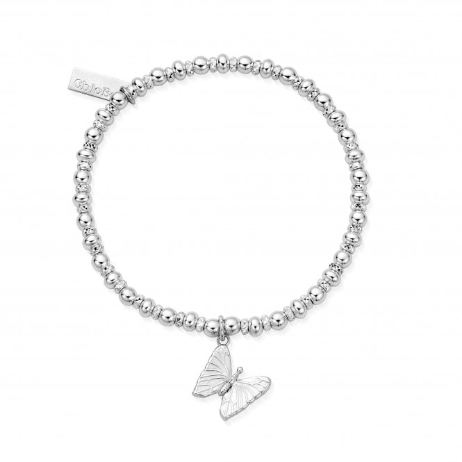 ChloBo Didi Cute Sparkle Butterfly Bracelet, Positivity & Growth