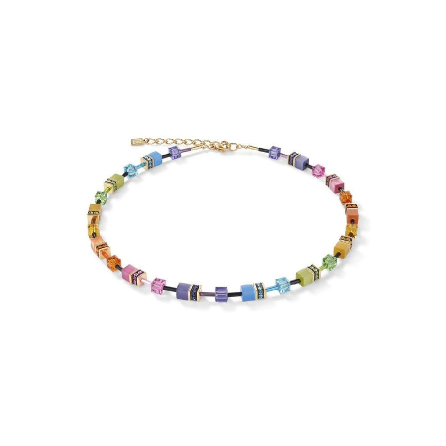 Coeur De Lion GeoCUBE® Iconic Gentle Multicolour Necklace