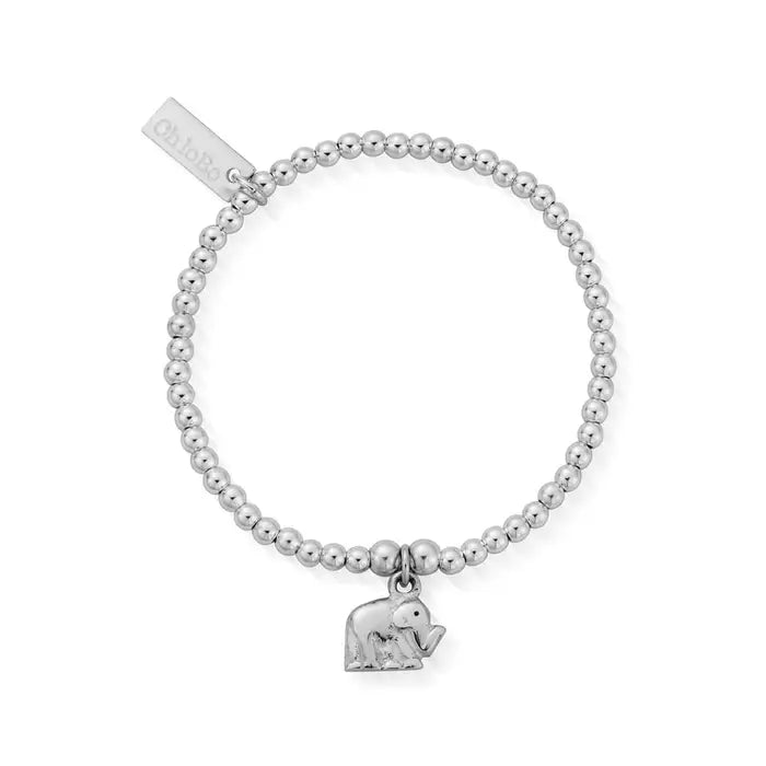 ChloBo Cute Charm Elephant Bracelet Strength, Wisdom & Solitude