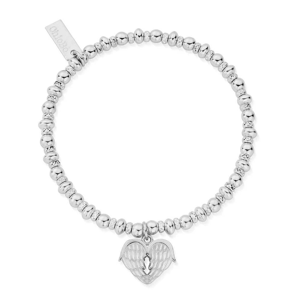 ChloBo Didi Cute Sparkle Heavenly Heart Bracelet, Guidance, Protection & Love