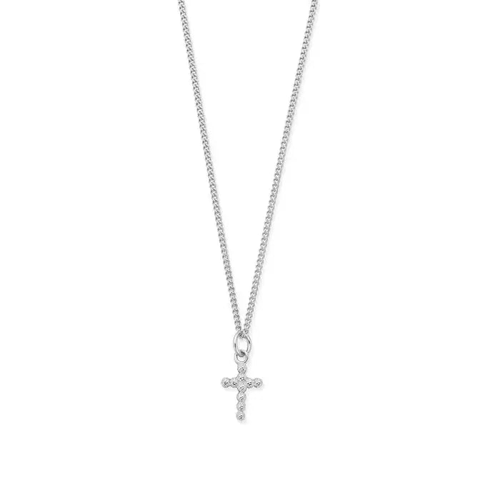 Chlobo Man - Men's Curb Chain Cross Necklace Protection