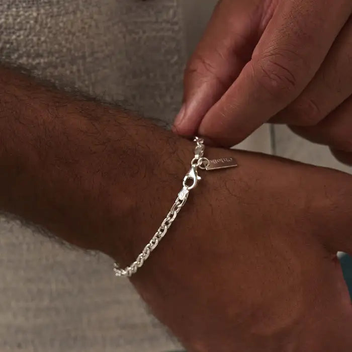 Chlobo Man - Men's Anchor Chain Bracelet Layering Bracelet