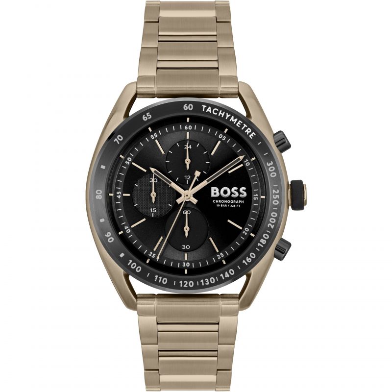 Gents BOSS Centre Court Beige IP Watch