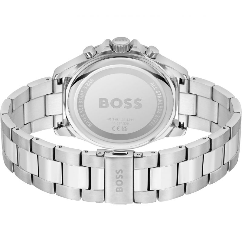 Gents BOSS Troper Stainless Steel Bracelet Watch