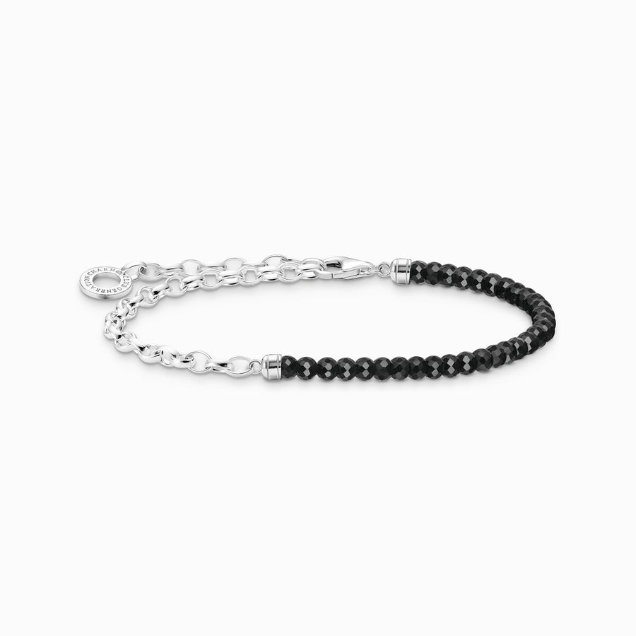 Thomas Sabo Charm Bracelet with Onyx beads