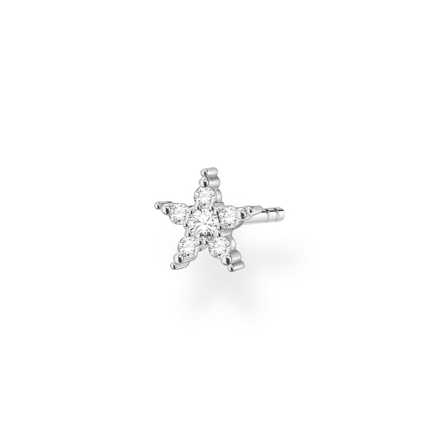 Thomas Sabo Silver Star Ear Stud Single H2134-051-14