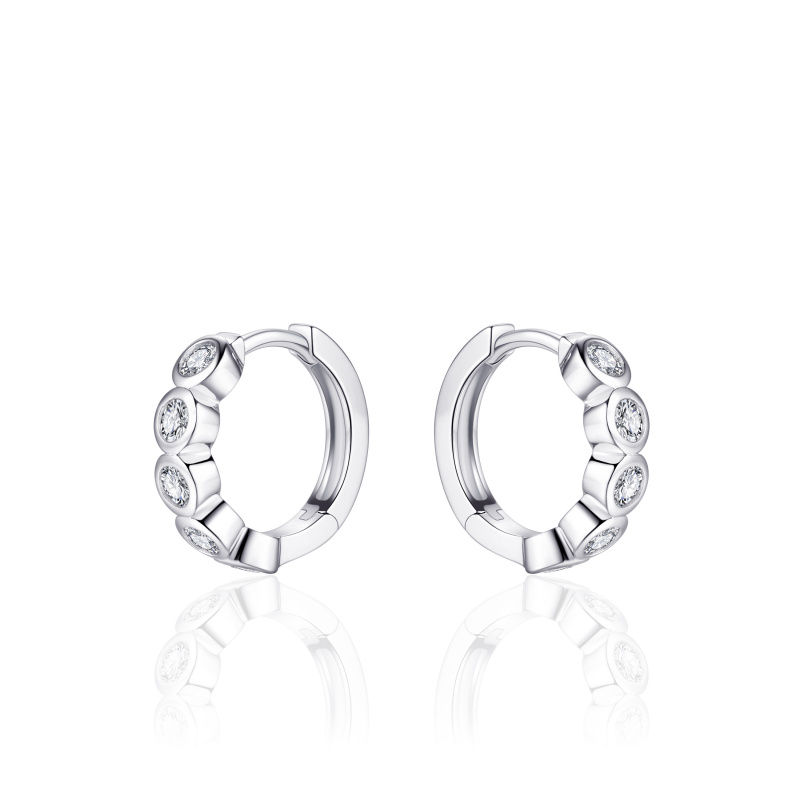 Morgan Banks Silver Earrings KC1000