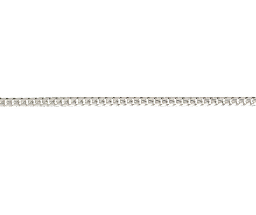 Silver classic curb 21cm/8.5 inch Bracelet