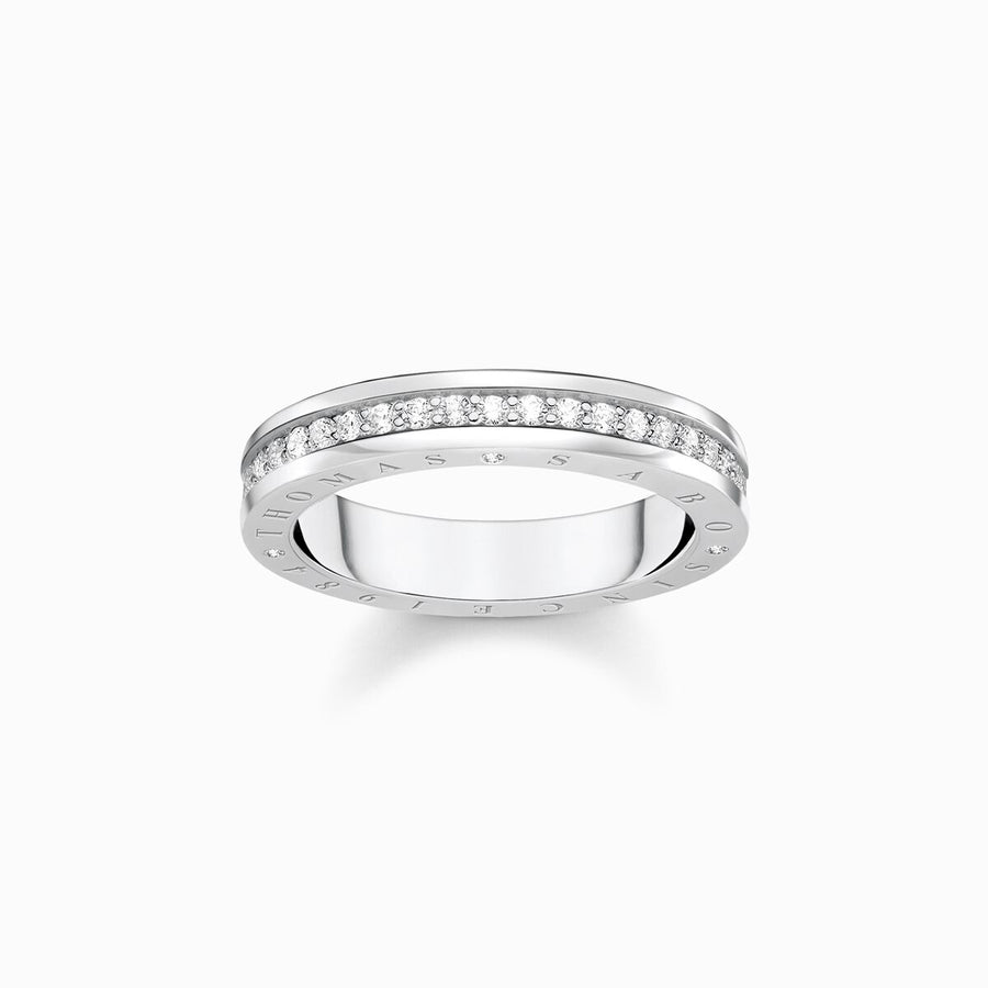 Thomas Sabo white stones Silver Ring