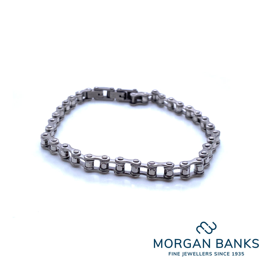 Morgan Banks Steel Gents Bracelets